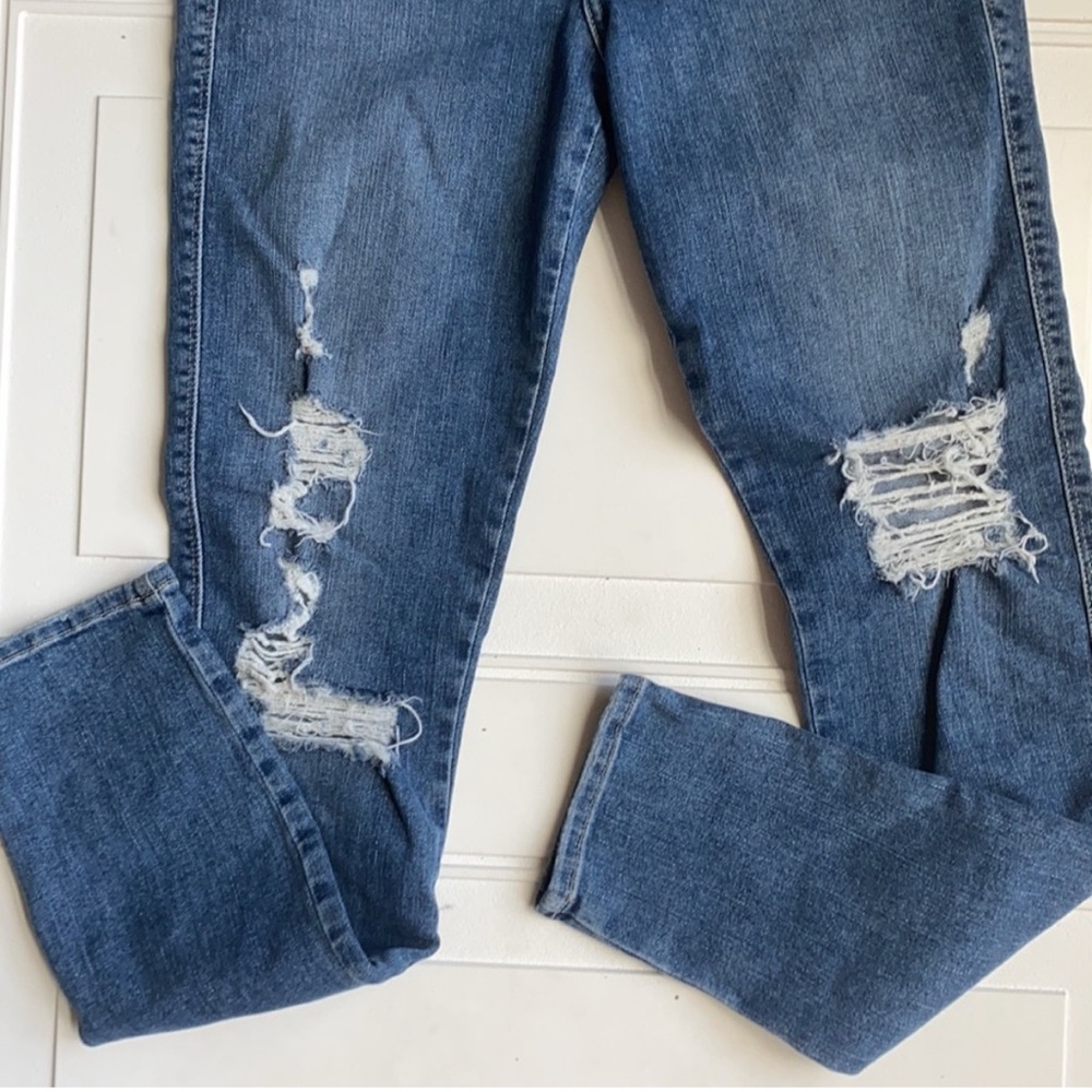 Frame Denim Le High Skinny Distressed Jeans 26 - Picture 2 of 7